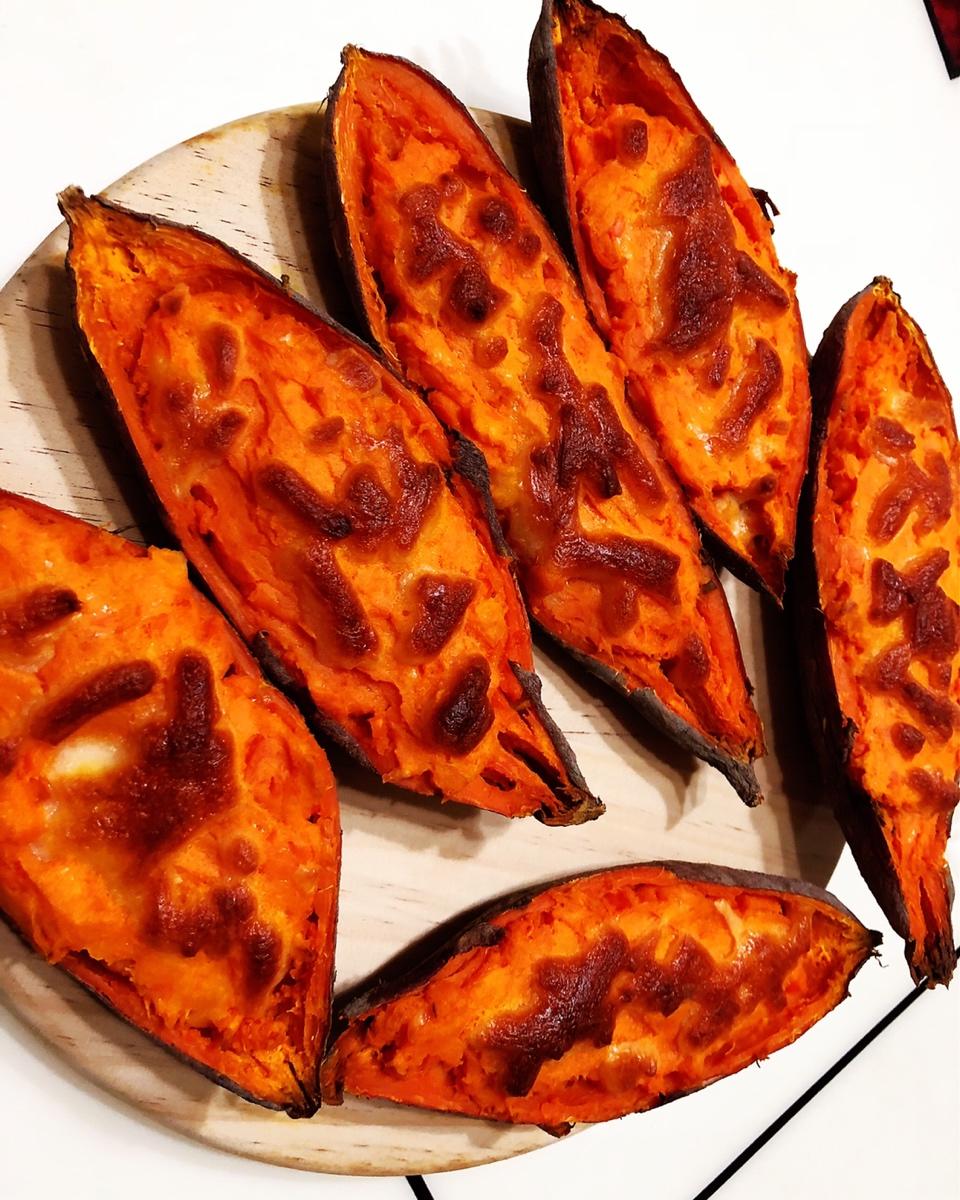 芝士奶油焗红薯