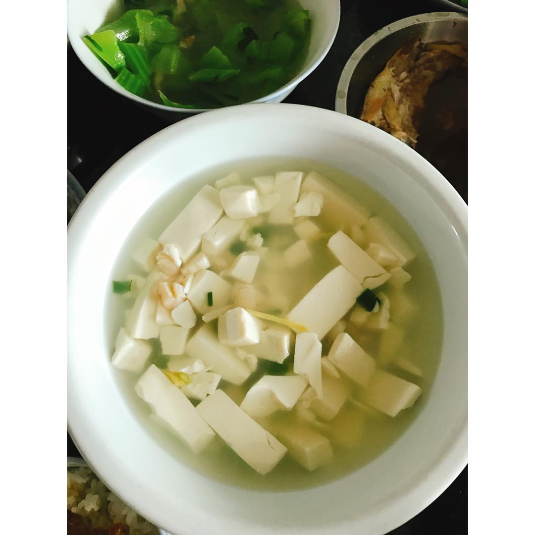 王诚实做的干贝豆腐汤