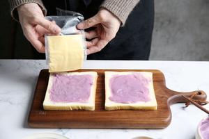 紫薯芋泥三明治的做法 步骤6