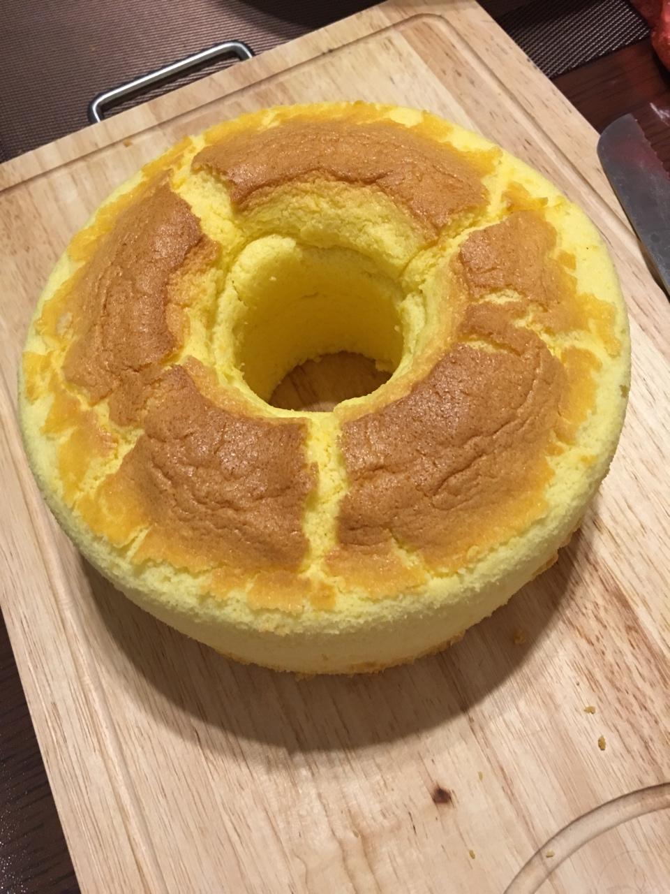 牛奶戚风（青井老师）17厘米烟囱模