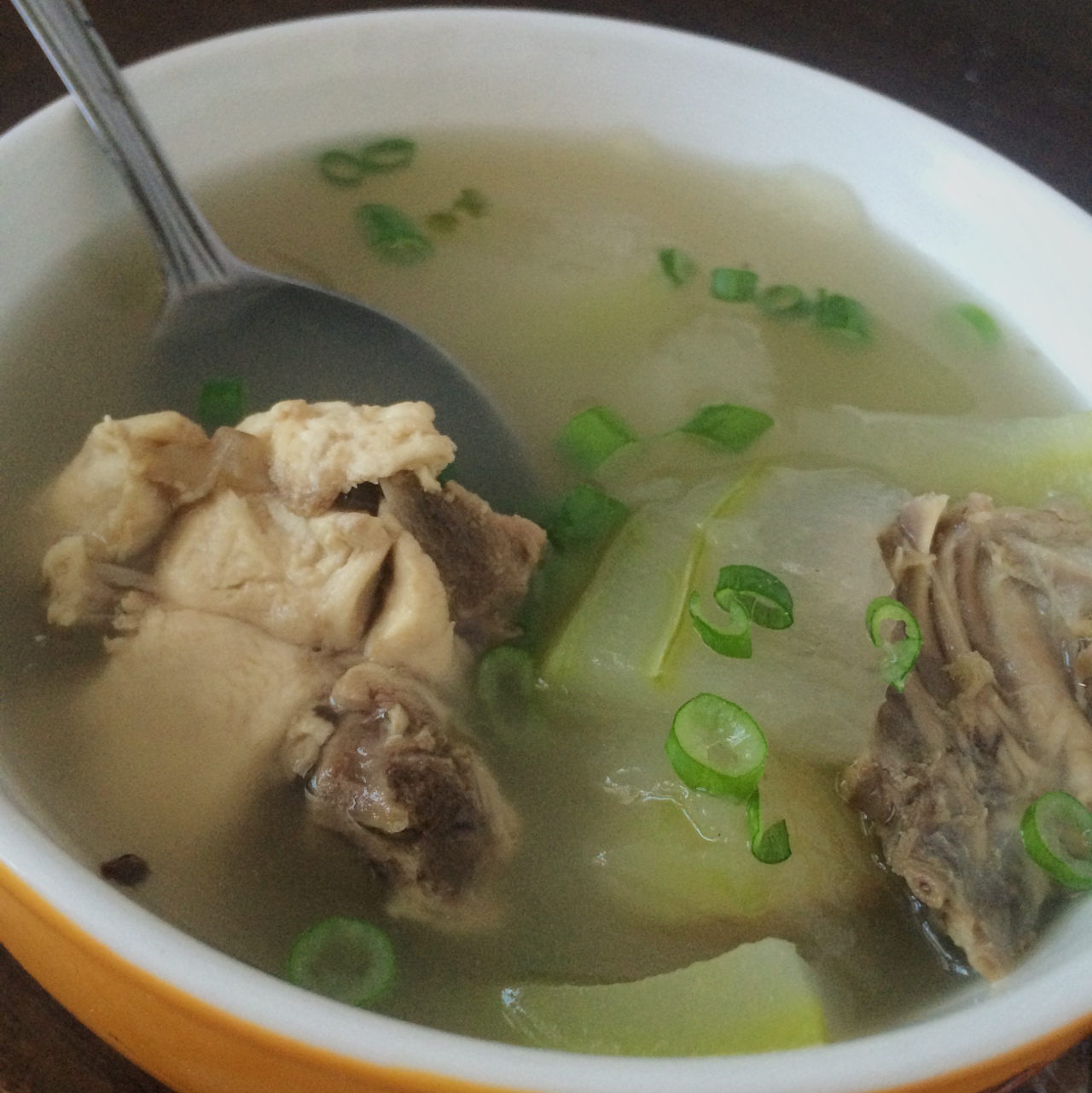 冬瓜炖鸡汤