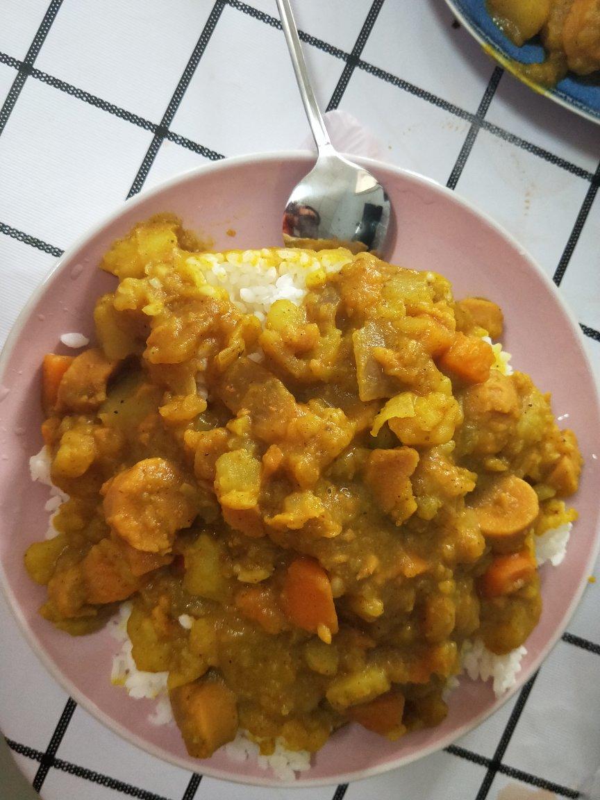 咖喱土豆饭