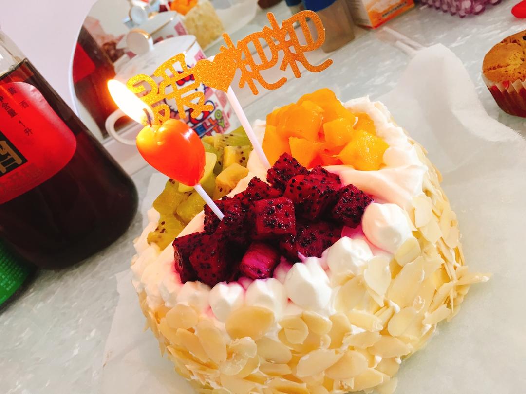 8寸水果生日蛋糕