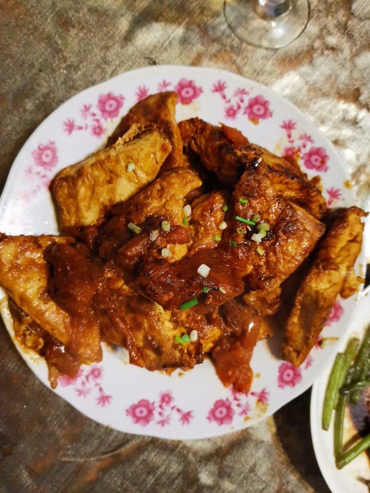 西红柿烧豆腐