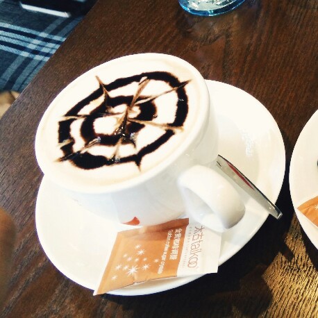 拉花咖啡