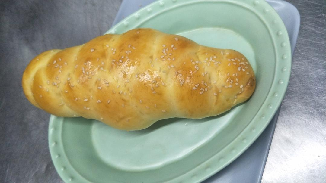 酸奶辫子面包（一次发酵）