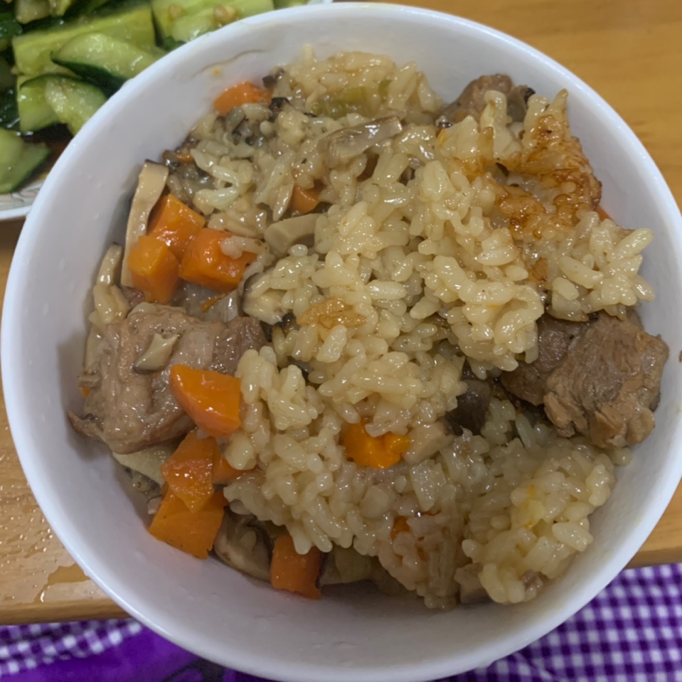 电饭锅版排骨焖饭