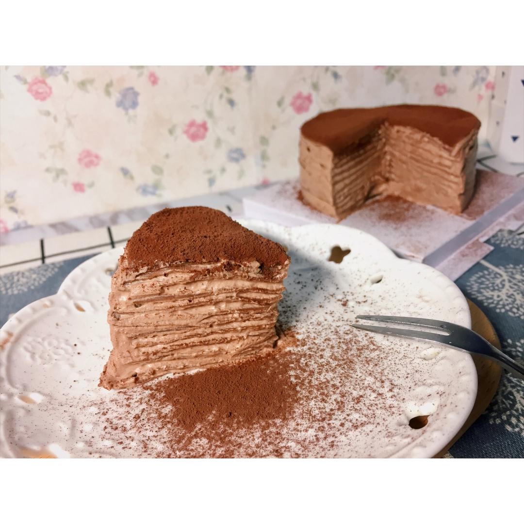 醇正巧克力千层