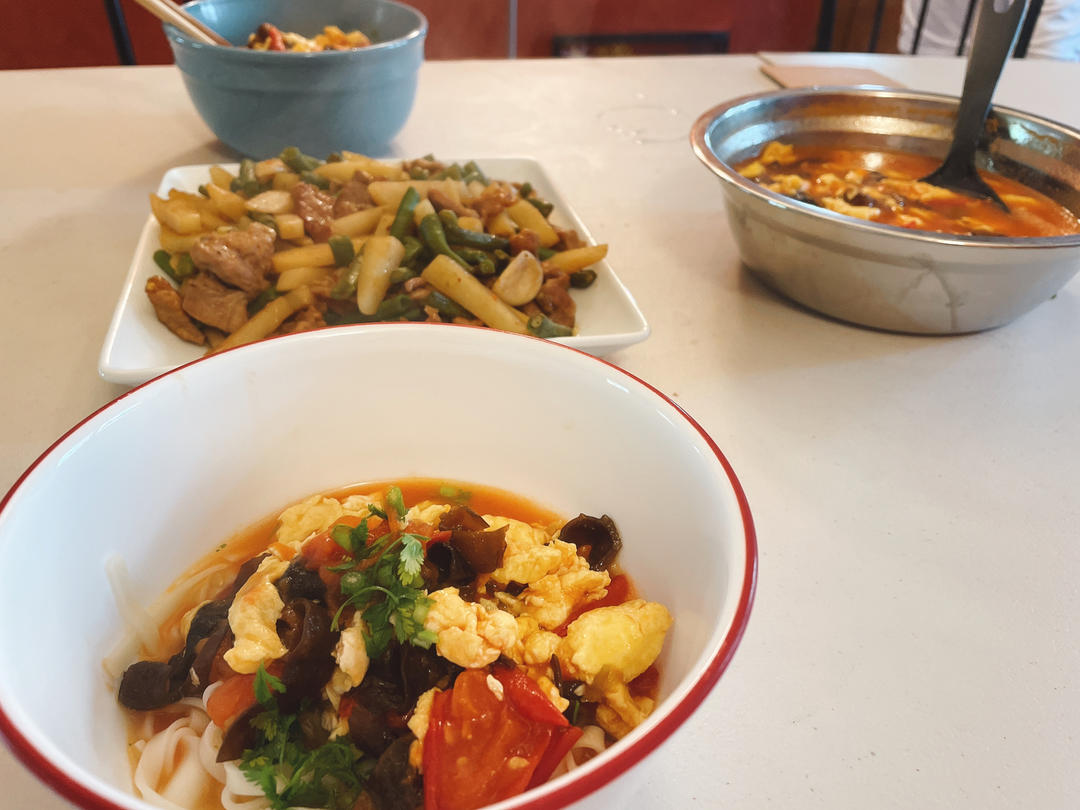 西红柿鸡蛋打卤面