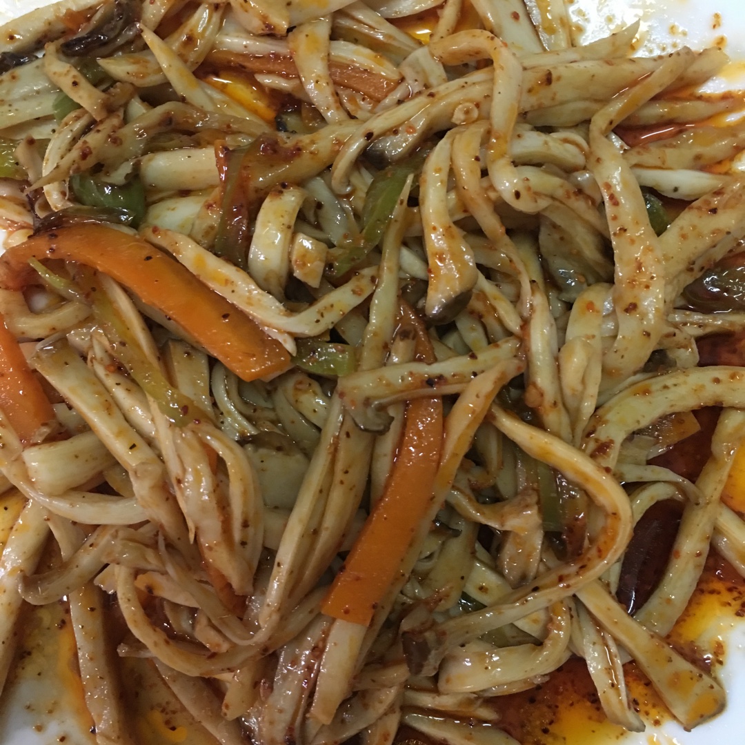 凉拌手撕杏鲍菇