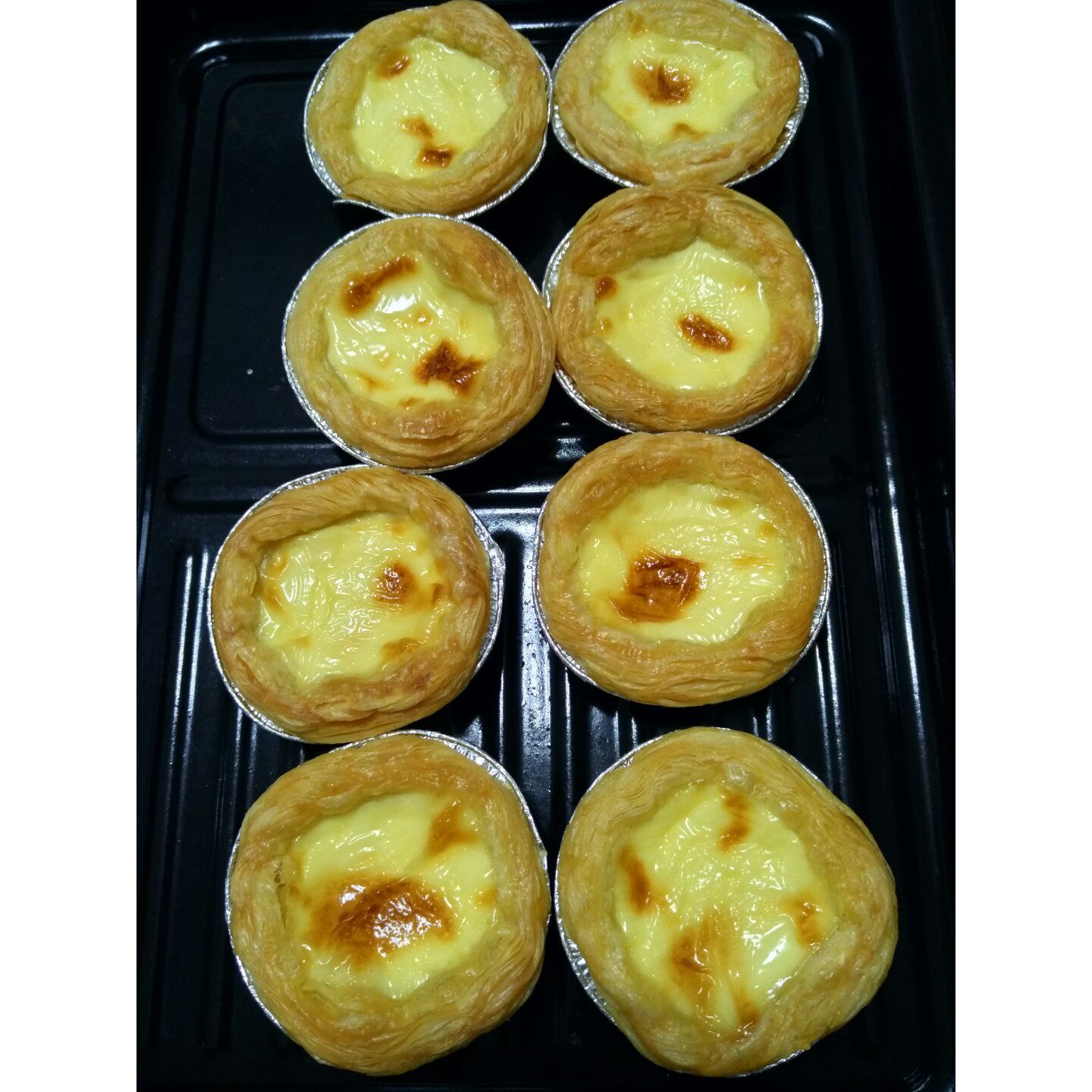 超完美味道超正的蛋挞配方，比KFC的还要嫩还要香~做过最好吃的蛋挞配方