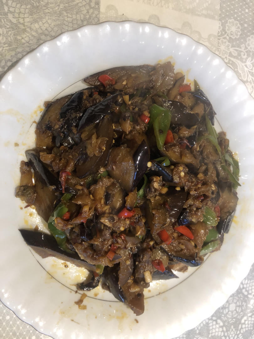 下饭神菜 酱爆茄子