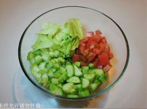 柠香蔬菜沙拉的做法 步骤2