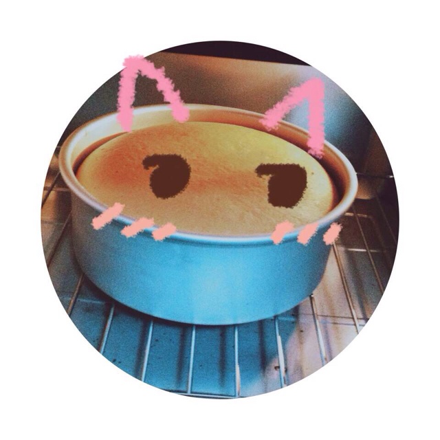 超好记八寸戚风蛋糕（后蛋法）