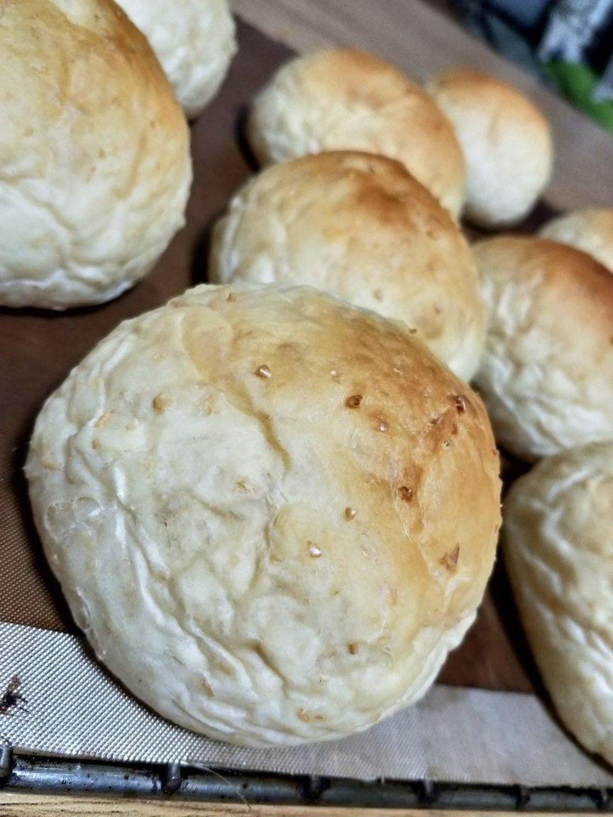 冷藏四天还非常柔软的面包胚！！冰面包