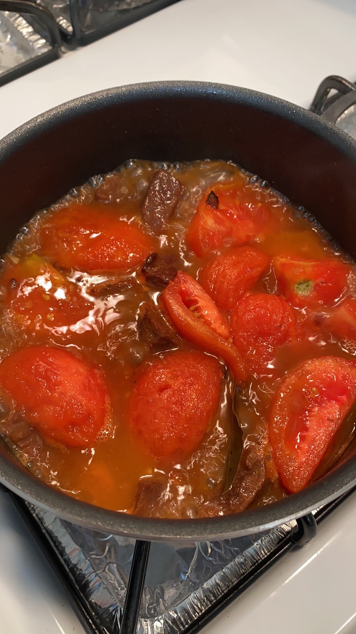 番茄炖牛肉的做法 步骤7