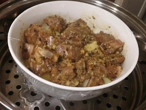 广式豆豉蒸排骨的做法 步骤8