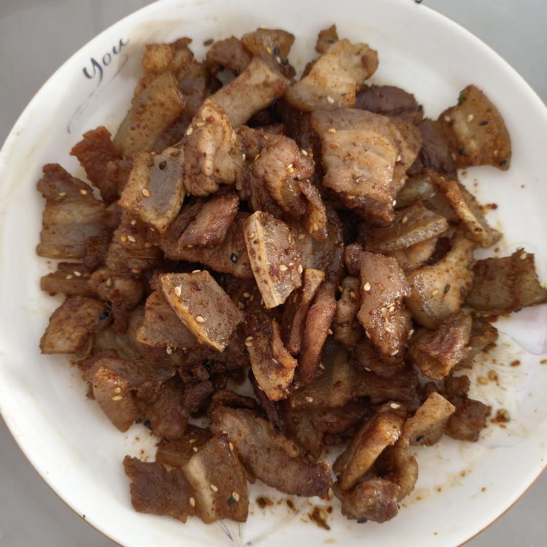 香煎五花肉