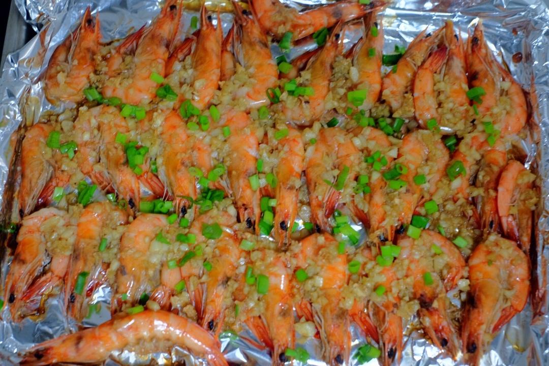 蒜蓉烤大虾