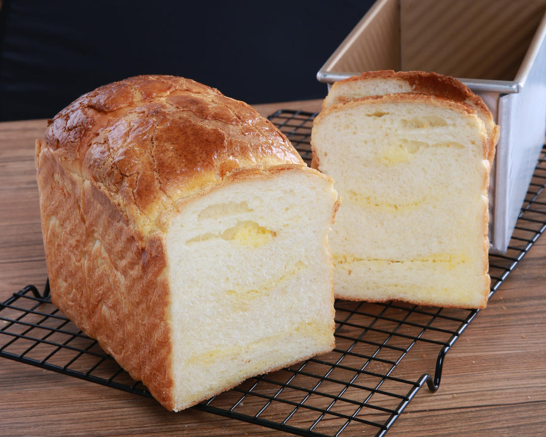 纯奶手撕吐司的做法 步骤1