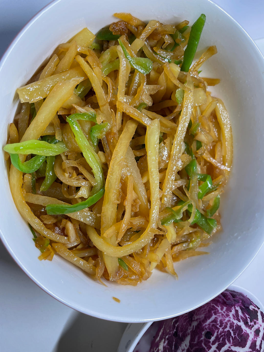 青椒土豆丝