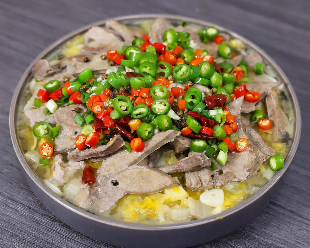 【川味酸菜猪肝的做法视频_川味酸菜猪肝的做法步骤】_下厨房