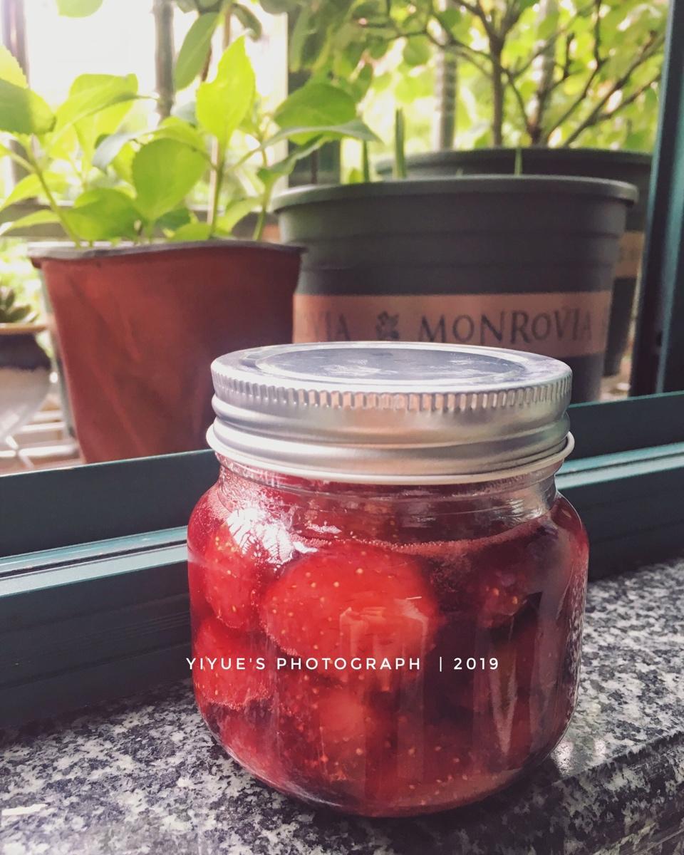 自制无添加草莓酱