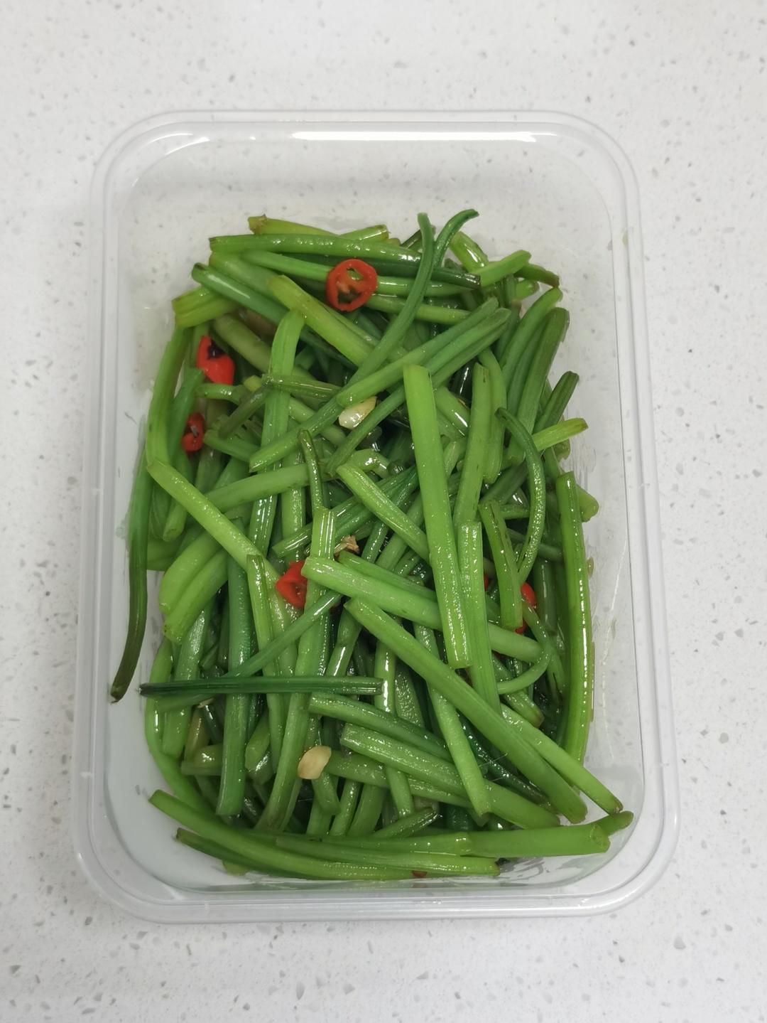 炝炒红薯叶茎杆～超嫩