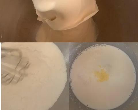 纯奶手撕吐司的做法 步骤1