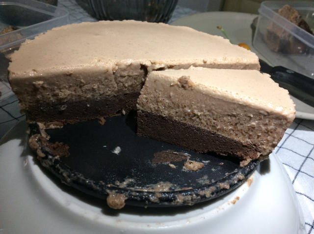 巧克力方形慕斯蛋糕