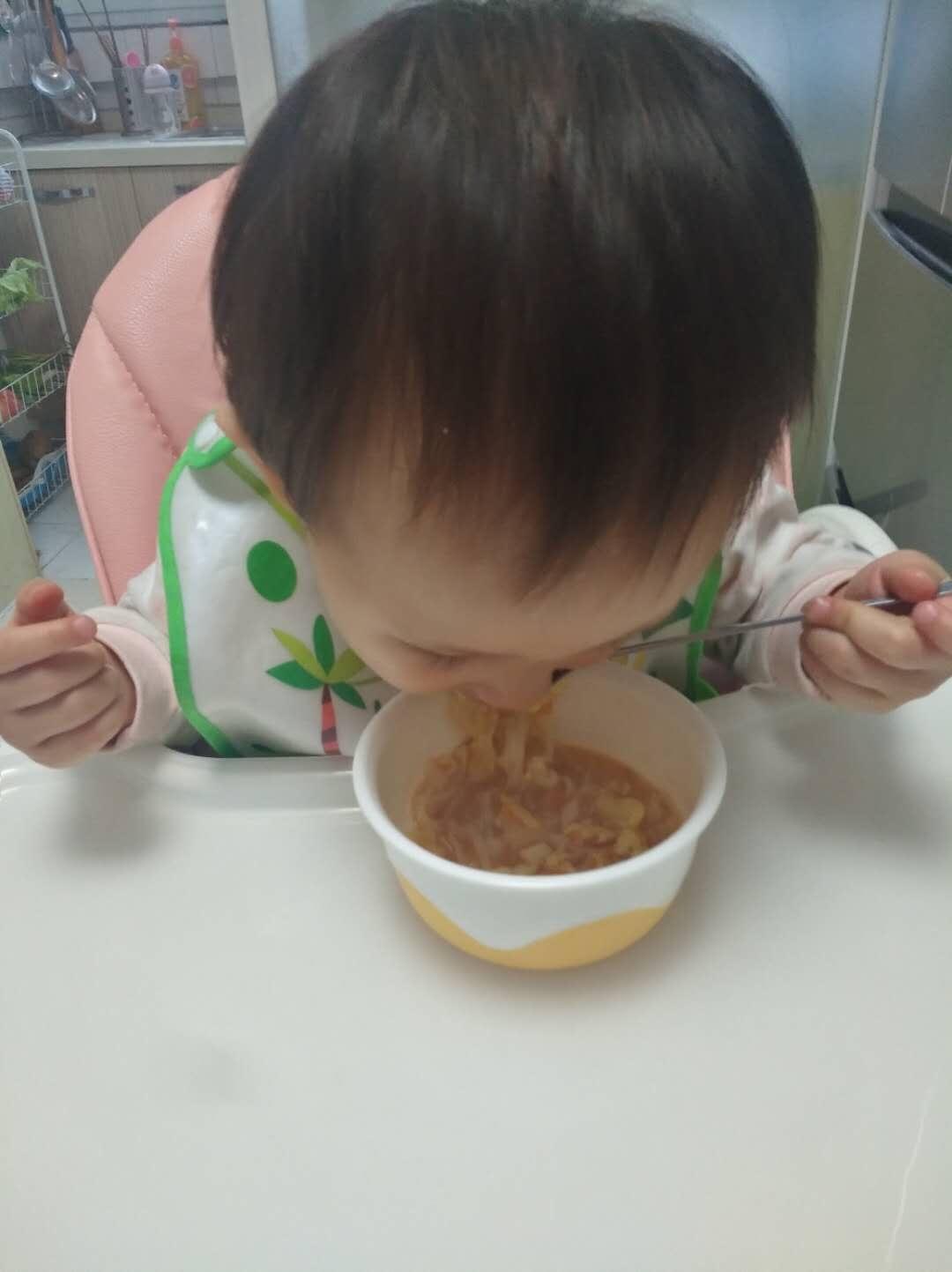 超详细的宝宝手工热汤面