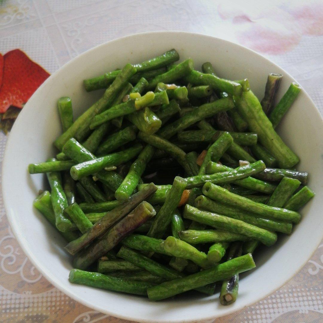 清炒缸豆