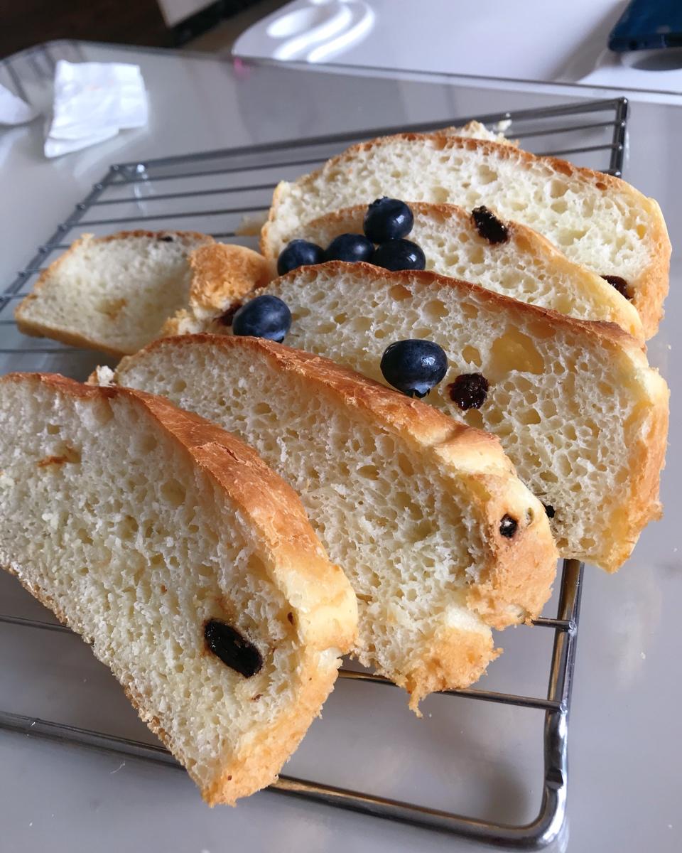 蓝莓椰蓉面包 宝宝辅食食谱