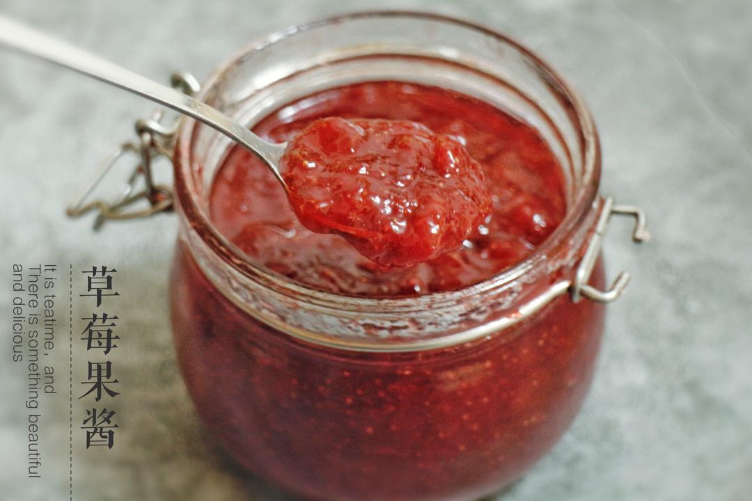 自制无添加草莓果酱的做法
