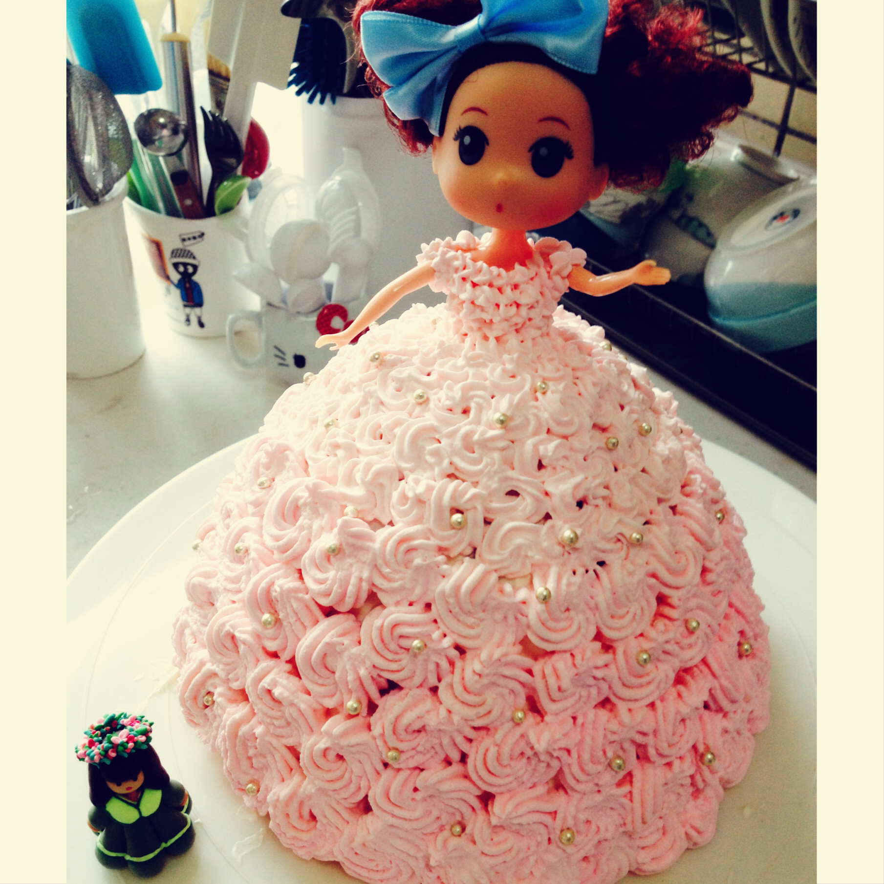芭比蛋糕，每个女人的公主梦