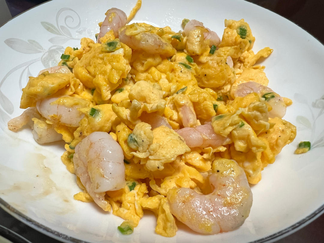 虾仁炒蛋（超简单做法)