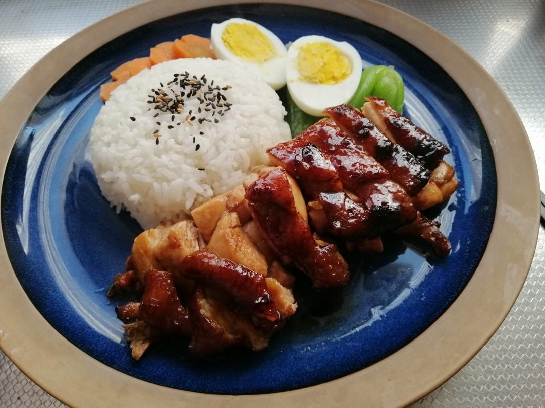 照烧鸡腿饭