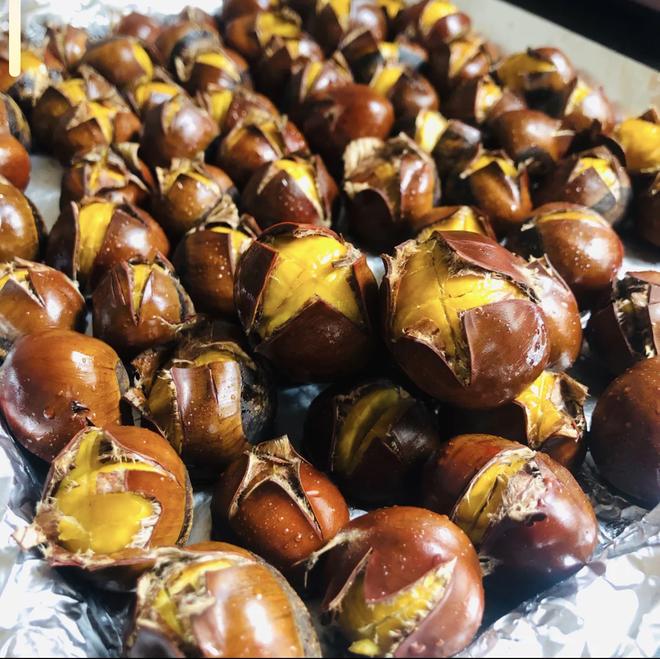 【糖炒栗子(烤箱版)的做法步骤图】西门子美食顾问_下厨房