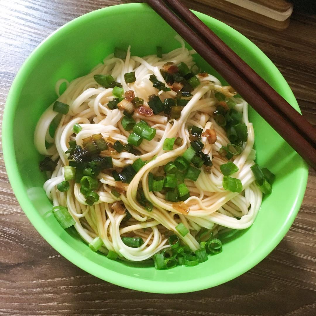 葱油拌面——5分钟早餐
