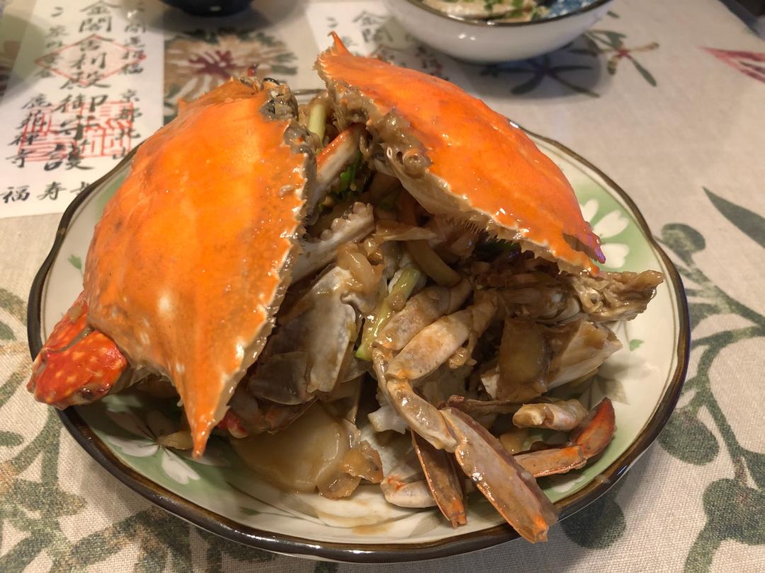堂妈教你做螃蟹炒年糕