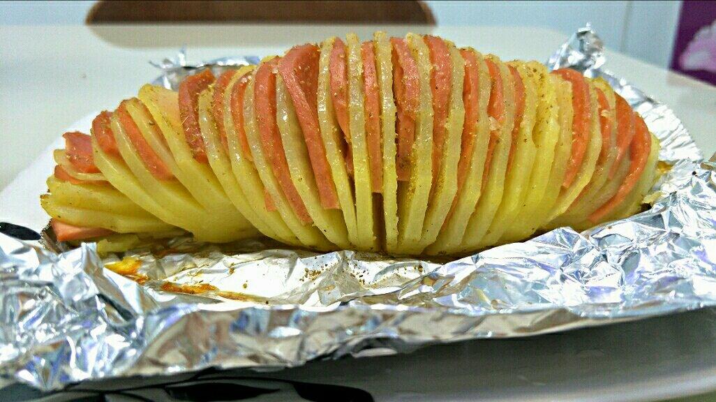 培根风琴烤土豆