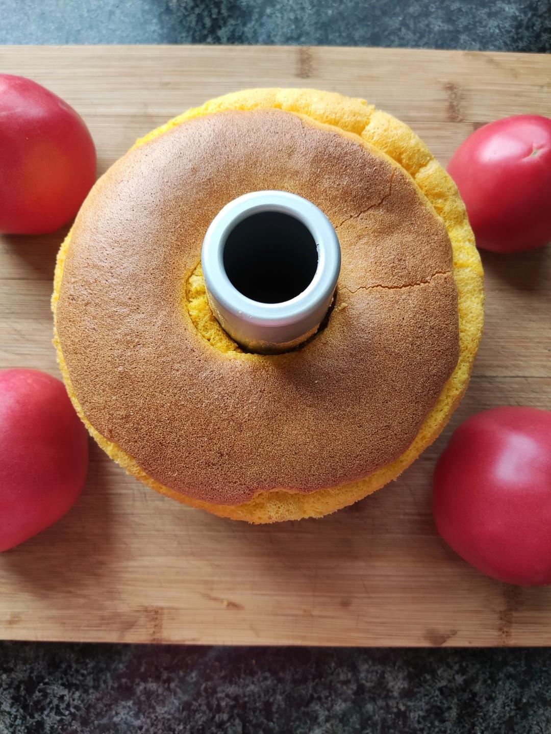 7寸中空南瓜戚风蛋糕