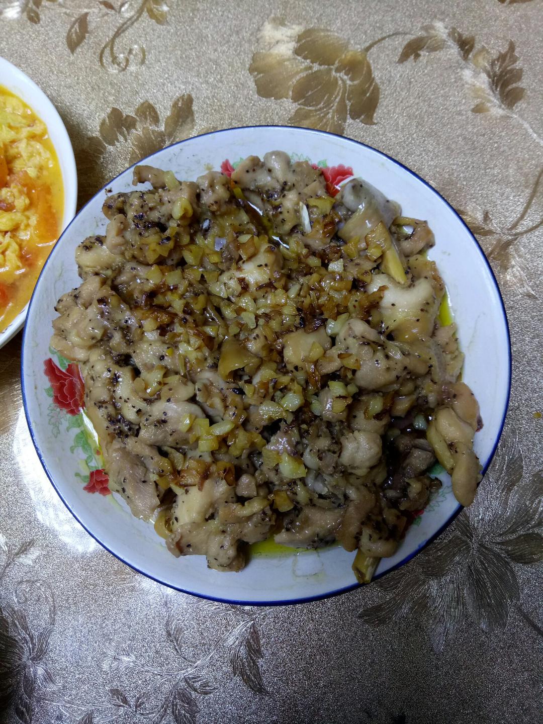 蒜蓉蒸鸡胸（鸡腿）