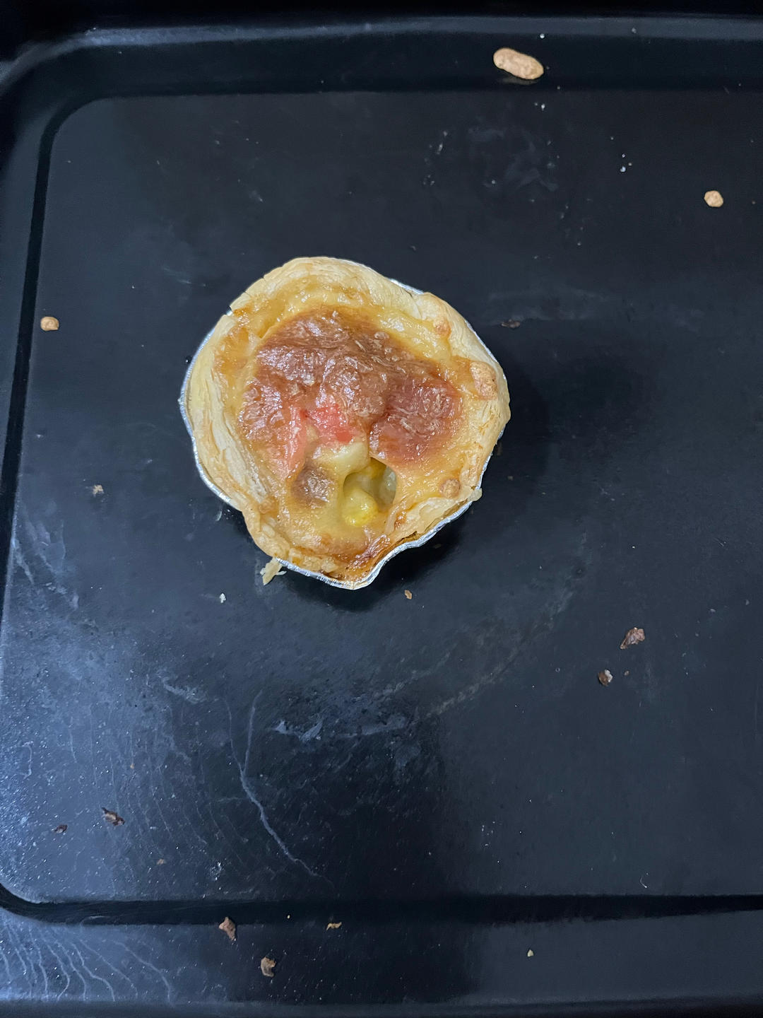 一口一个迷你小披萨🍕蛋挞皮的创意吃法‼️