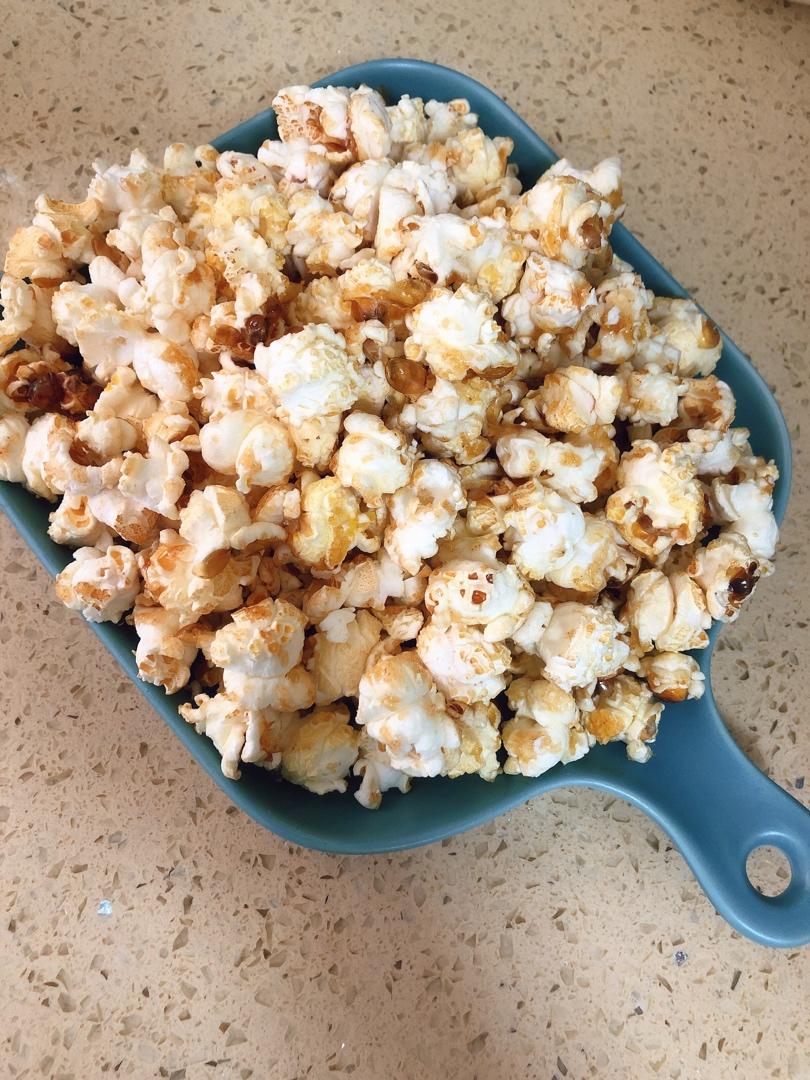 视频  自制焦糖爆米花