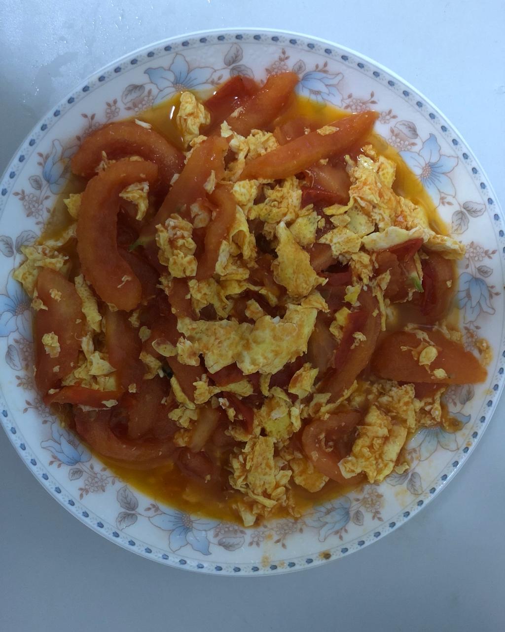 阿帆达-ievan做的西红柿炒鸡蛋