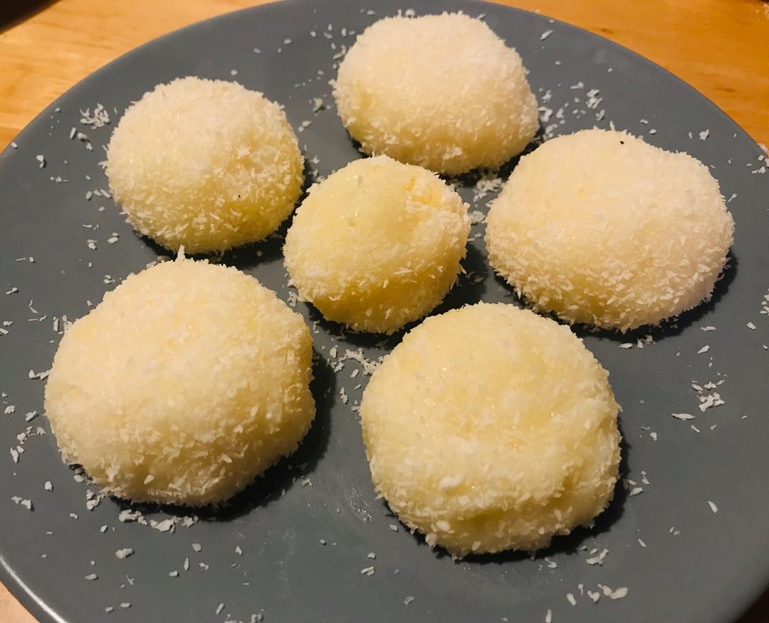 无需烤箱，奶香十足！软糯芒果麻薯