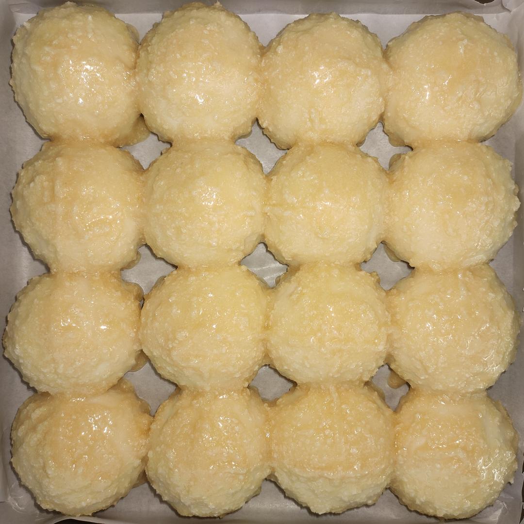 椰蓉餐包（一次发酵，玉米油版，或黄油）