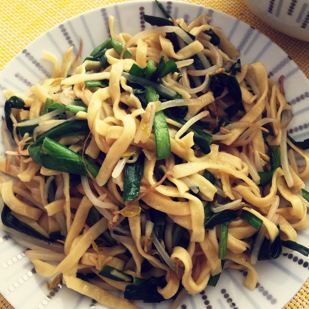 三丝炒面：炒面如何不粘锅