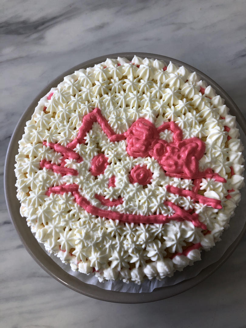 生日蛋糕&白色情人节｛HelloKitty凯蒂猫蛋糕｝